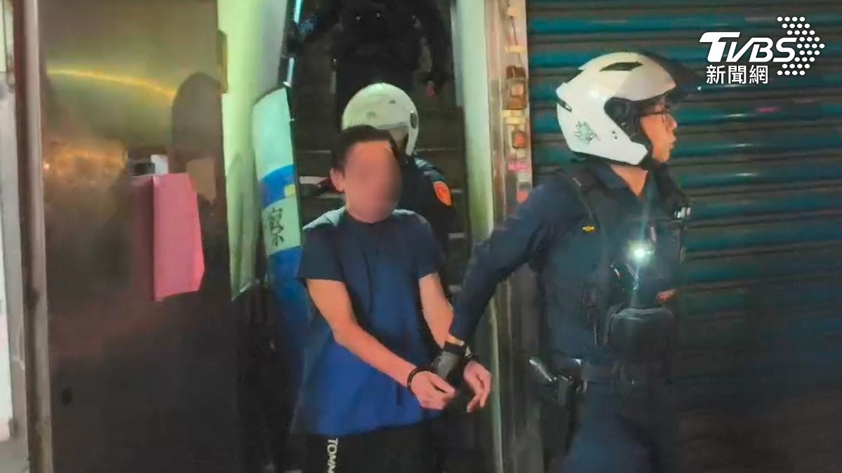 蔡姓男子涉犯《刑法》第135條妨害公務罪及第271條第2項殺人未遂,將移送士林地檢署做後續偵辦。(圖/TVBS)
