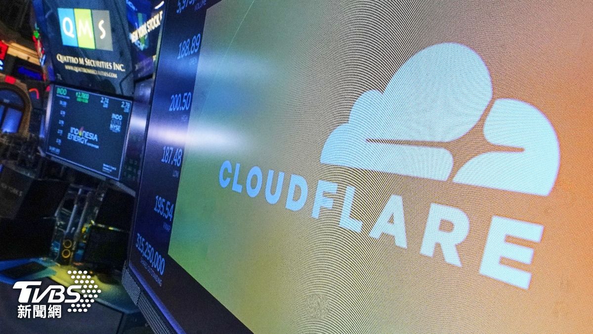 網路基礎設施公司Cloudflare今天稍早發生斷線異常，使數以千計的用戶無法存取社群平台X、聊天機器人ChatGPT等多個大型網路平台。（圖／達志影像美聯社）