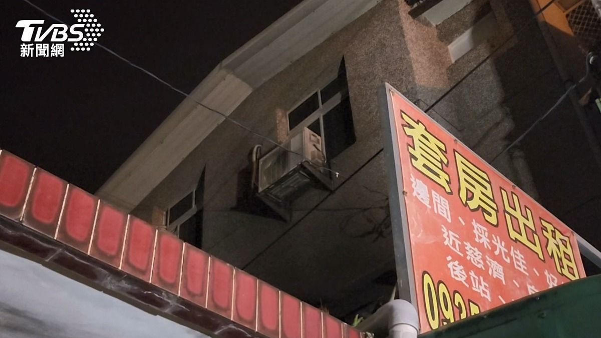 屋主表示，此棟建築因鄰近醫院，幾乎都是租給長者與看護。（圖／TVBS）
