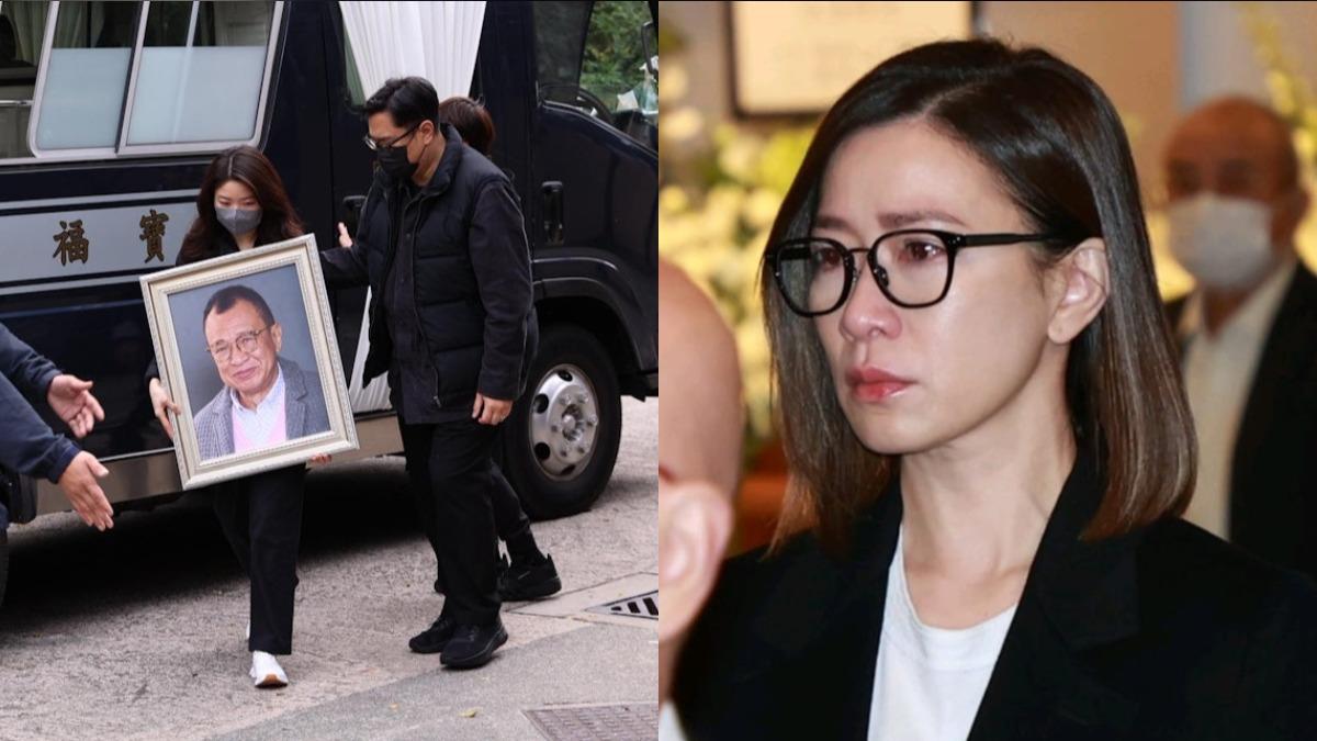 許紹雄出殯!歐陽震華、苗僑偉扶靈 佘詩曼哭腫眼告別