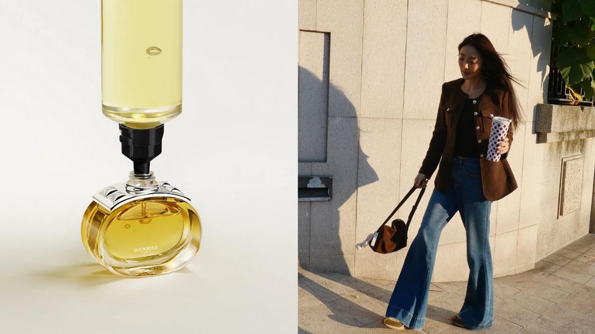 Hermès《Barénia 馥郁淡香精》是新出的淡香,高級溫柔又帶力量感的氣味。(圖/翻攝自Hermès官網、@5400wu ig)