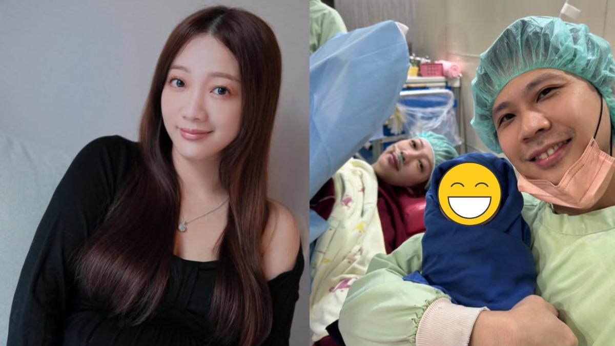 玉兔二寶平安出生！　曬「產房全家福」喜喊：湊成一個好字