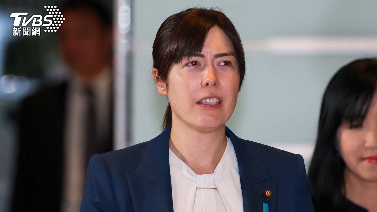 日本經濟安全保障大臣小野田紀美。（圖／達志影像路透社）