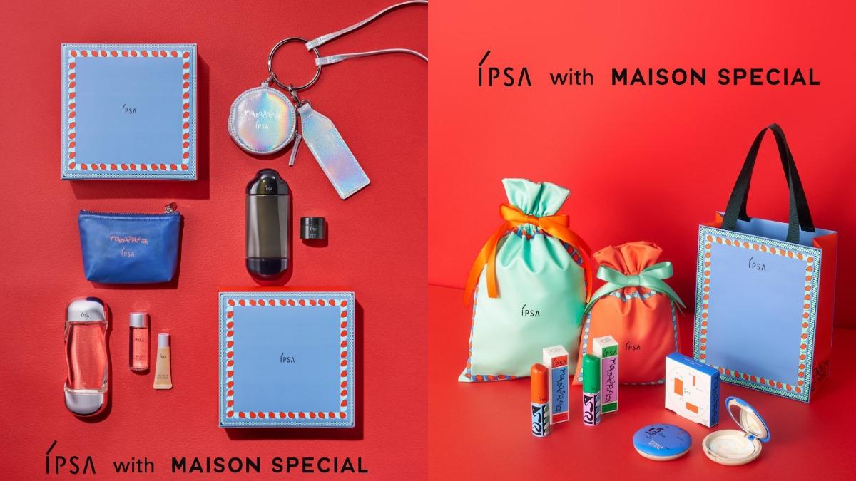 IPSA × MAISON SPECIAL。(圖/翻攝自@ipsa_jp ig)