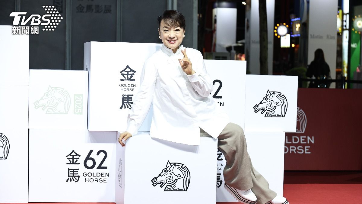 翁倩玉返台出席金馬首映活動。(圖/張哲鳴攝)