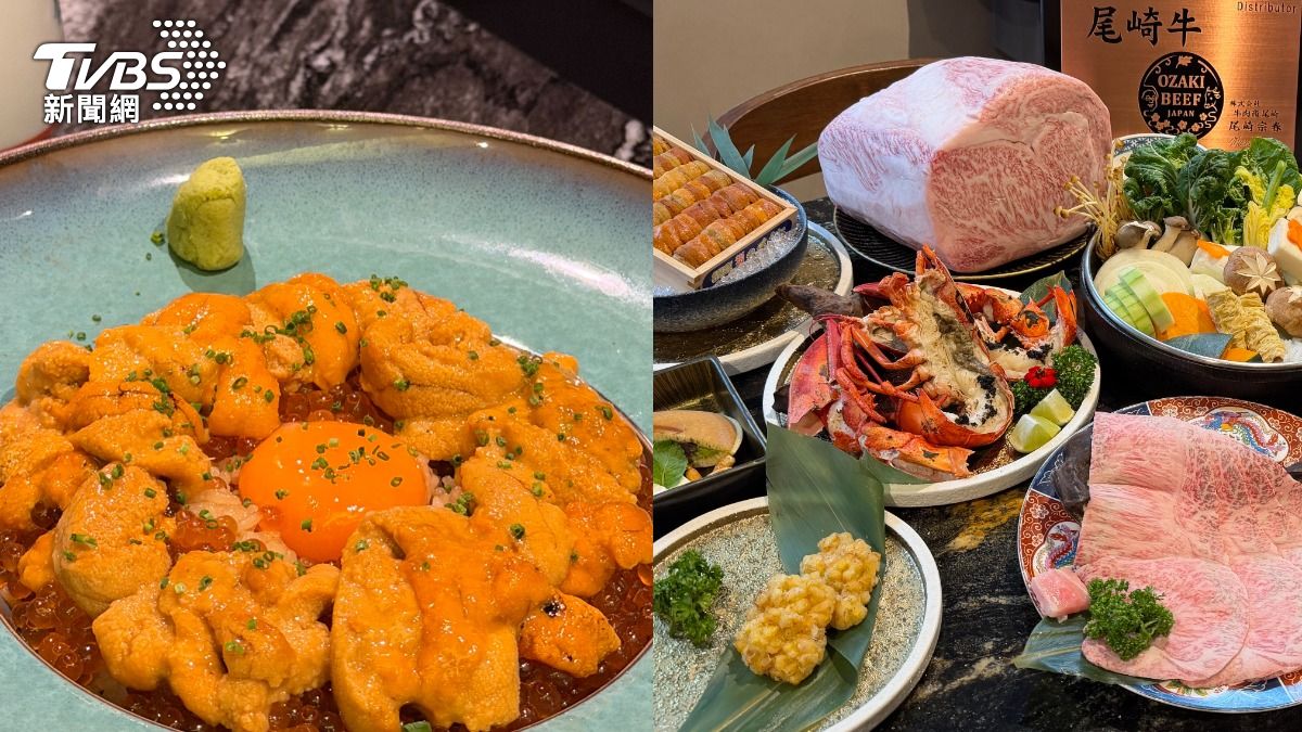 橋山壽喜燒推出「極饗和牛海陸宴」盛宴。（圖／陳昫蓁攝）
