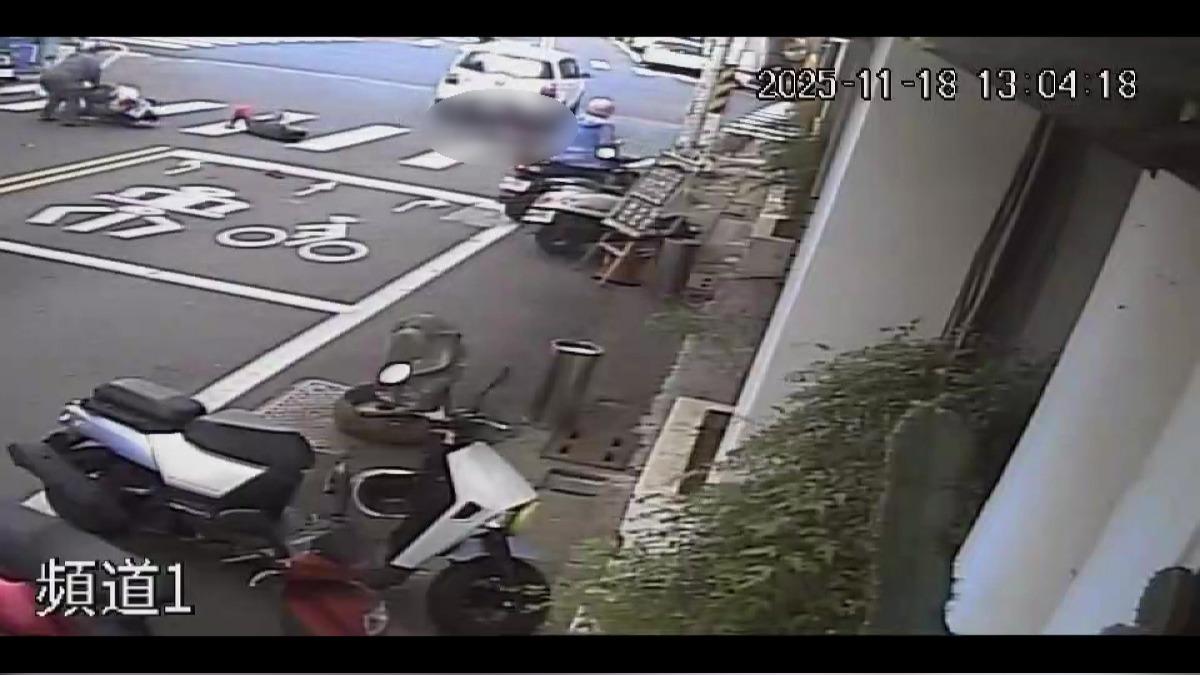 女會計休息返工遇劫 肇逃犯連撞害死。(圖/民眾提供)