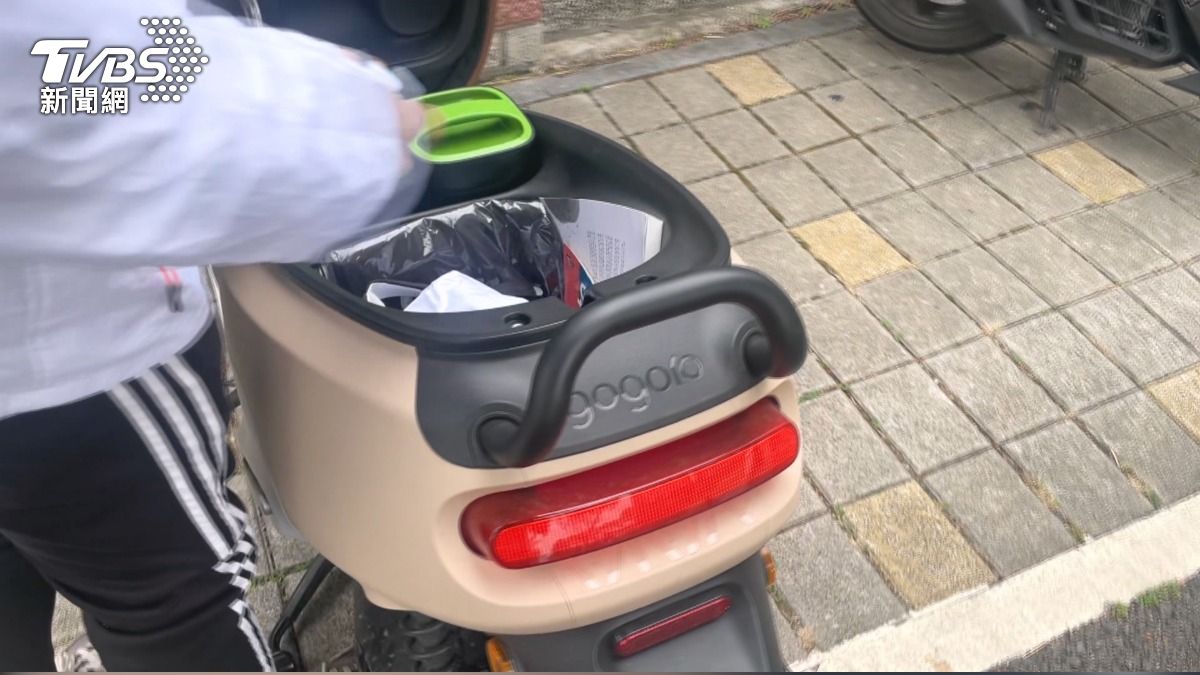 台中慣竊騎Ubike 「翻車廂」行竊。(圖/TVBS)