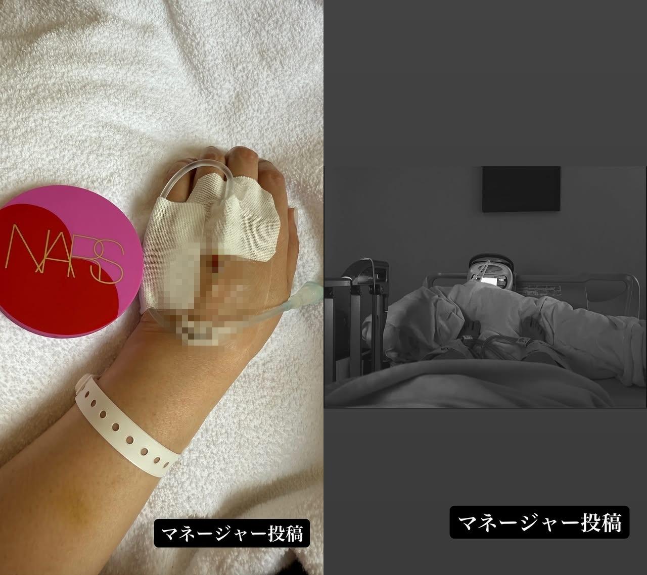 經紀人透過IG轉達希良梨的現況。(圖/翻攝自希良梨IG)