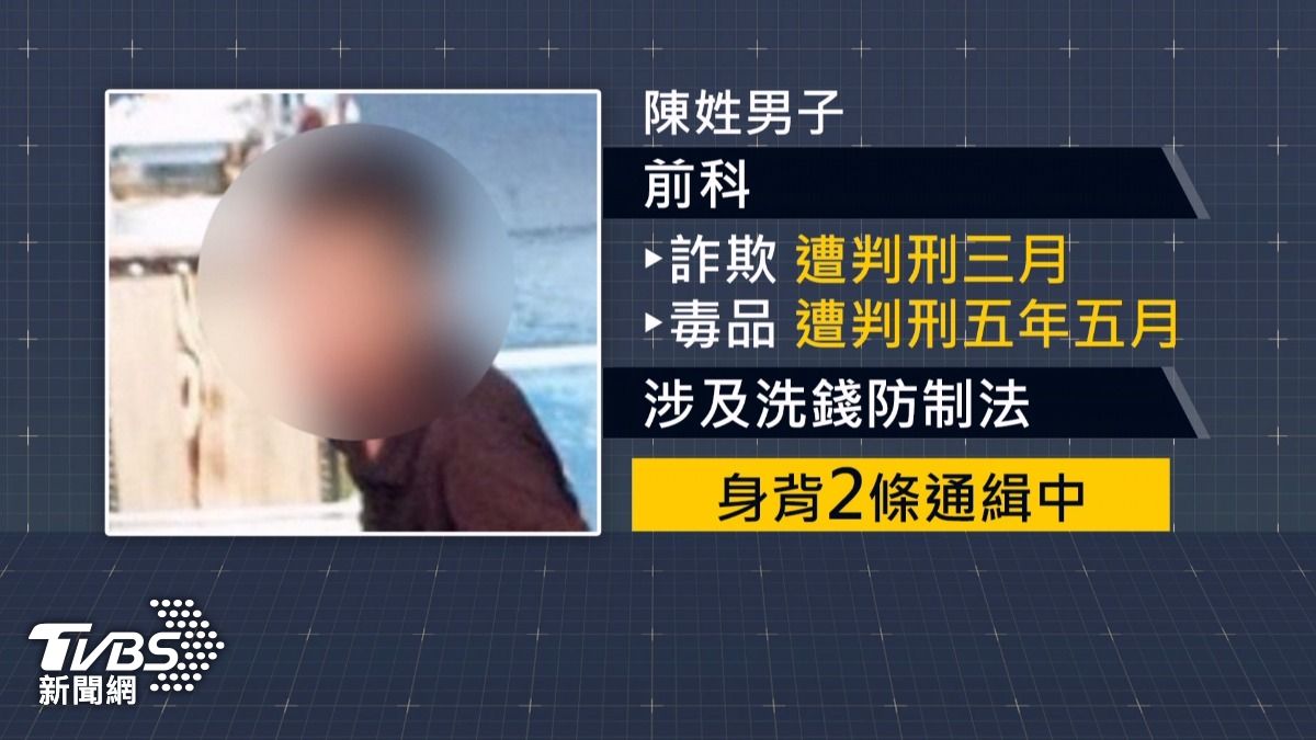 陳姓男子一騙再騙,遭判刑後又騙了夫妻倆140萬,如今身背兩條通緝當中。(圖/TVBS)