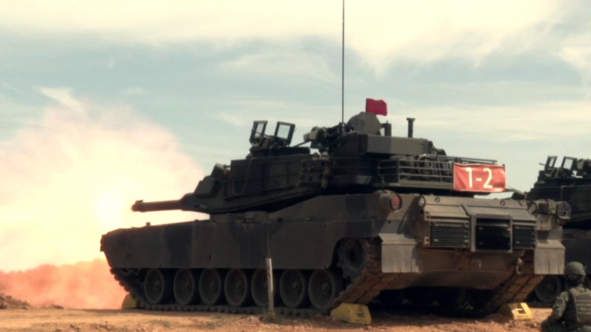 儘管近年台灣籌獲M1A2T戰車、海馬士多管火箭系統等多項新一代軍武,排名卻仍不如2010年代穩定落在十四到十八名之間的狀態。(資料照/軍聞社)