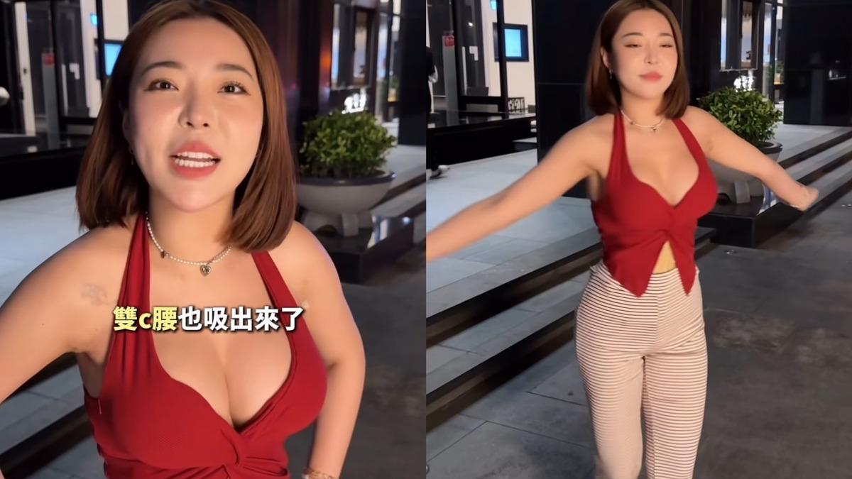 還在恢復期的宛宛兒自信展露這次動刀的成果。(圖/翻攝自IG@wan_wan_720)