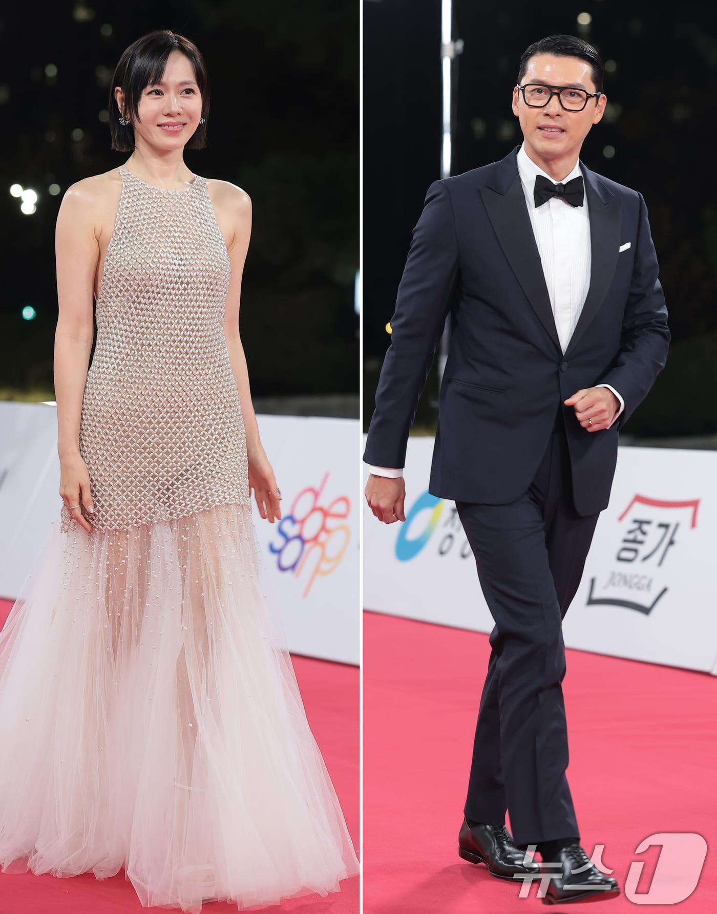 玄彬、孫藝珍婚後首度同台。（圖／news1提供）