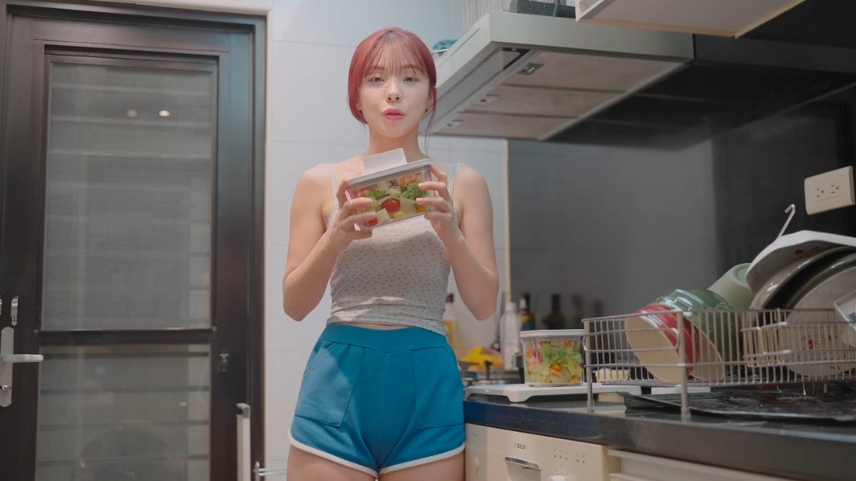 李多慧飲食以原型食物為最大原則。（圖／翻攝自이다혜 李多慧 yt）