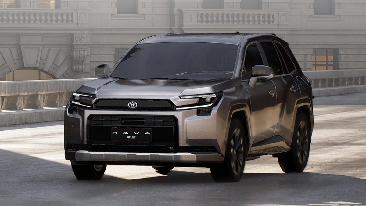 一汽豐田發表第6代RAV4 內裝配備15.6吋中控螢幕