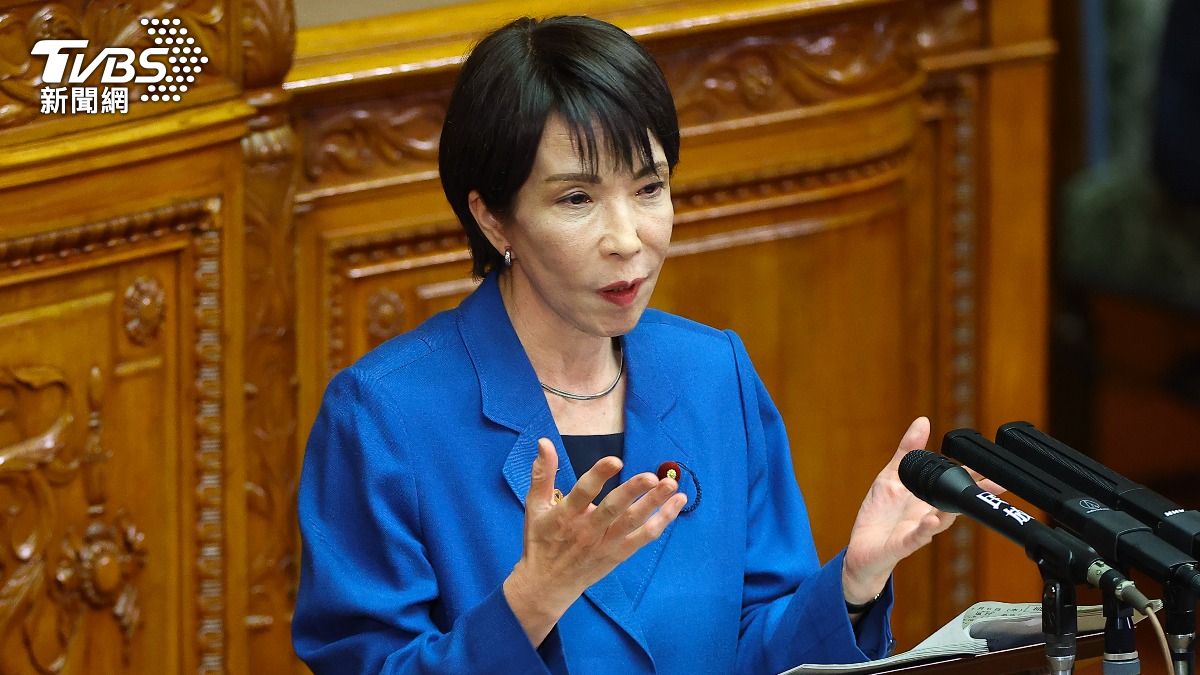 日本首相高市早苗資料畫面。（圖／達志影像Newscom）