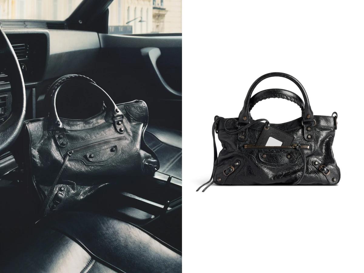Balenciaga 全新 Le City 大量汲取 2001 年原始版本的精髓,以更精準、更細膩的工藝重新打造。(圖/翻攝自Balenciaga官網)