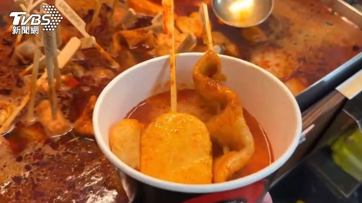 超商推出南洋酸辣風味的關東煮。(圖/TVBS)