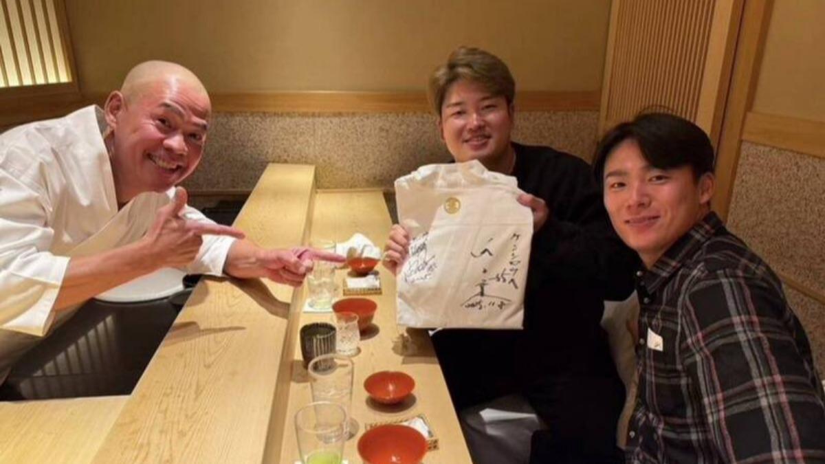 道奇提前搶人?村上宗隆與山本由伸聚餐 合照引猜測