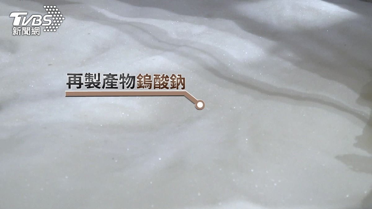 廢棄物堆中產黃金,再製產物回到供應鏈。(圖/TVBS)