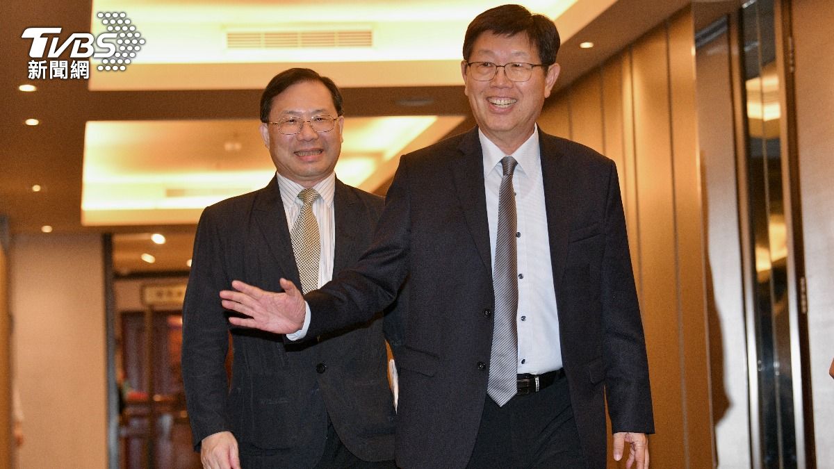 電電公會理事長、鴻海董事長劉揚偉。（圖／TVBS）