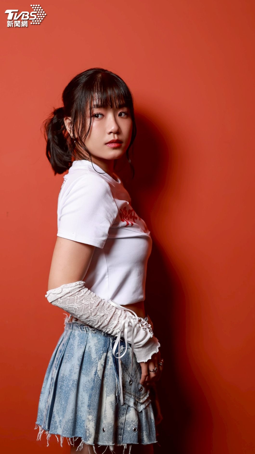 林怡婷為戲增重5公斤,如今已經慢慢瘦回原本體重。(圖/趙世平攝)