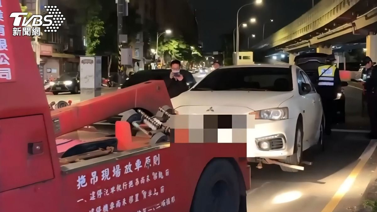 警方首日查獲3名涉嫌毒駕嫌犯。（圖／TVBS）