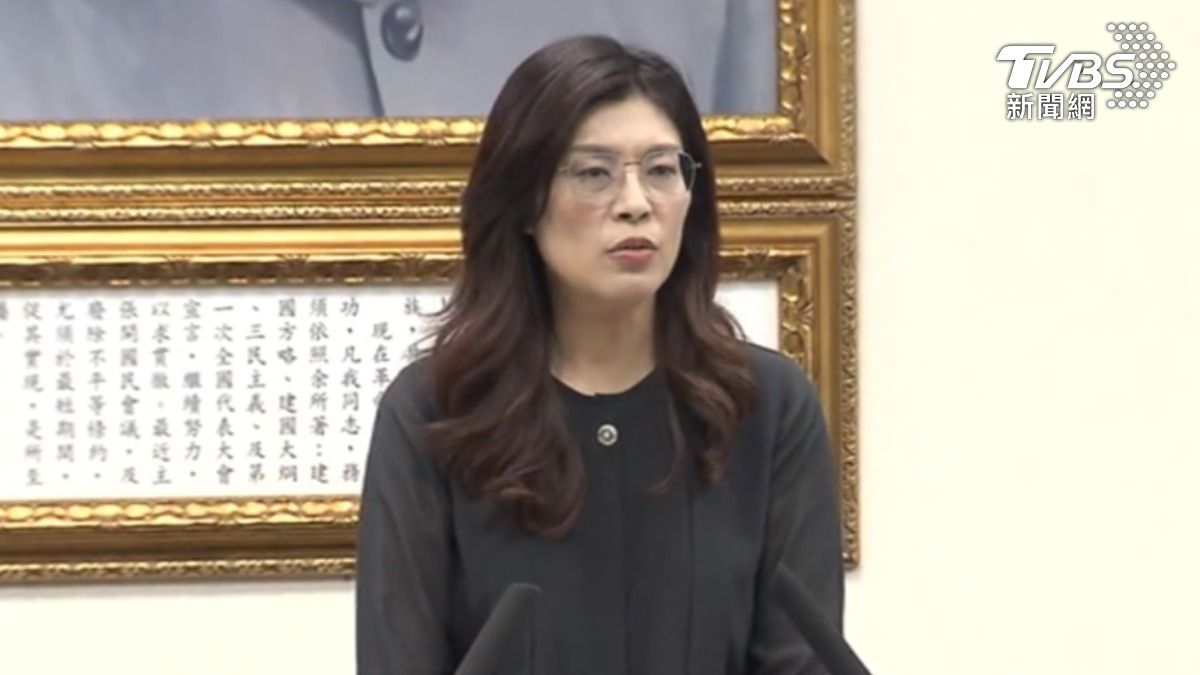 國民黨主席鄭麗文。(圖/TVBS)