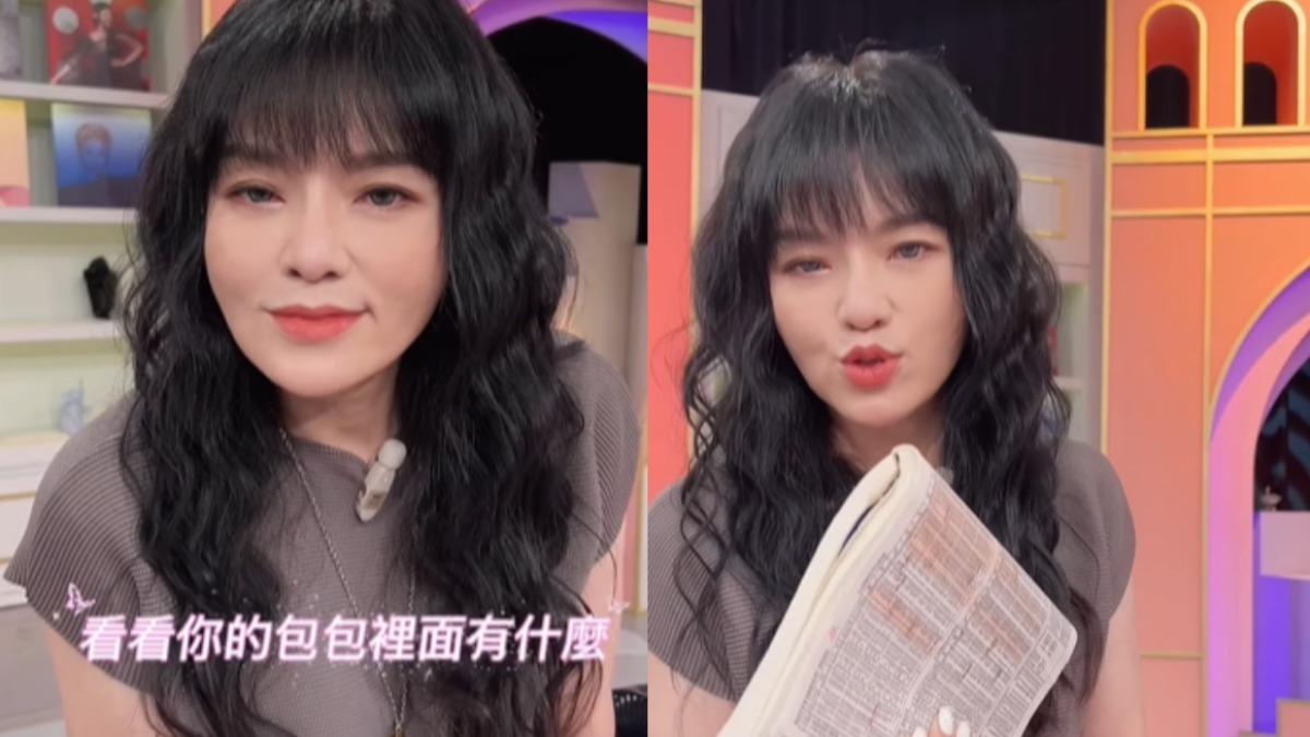 唐綺陽平常包包都放什麼東西呢？女人我最大開箱國師的包包。（圖／翻攝自IG@womanqueen42）