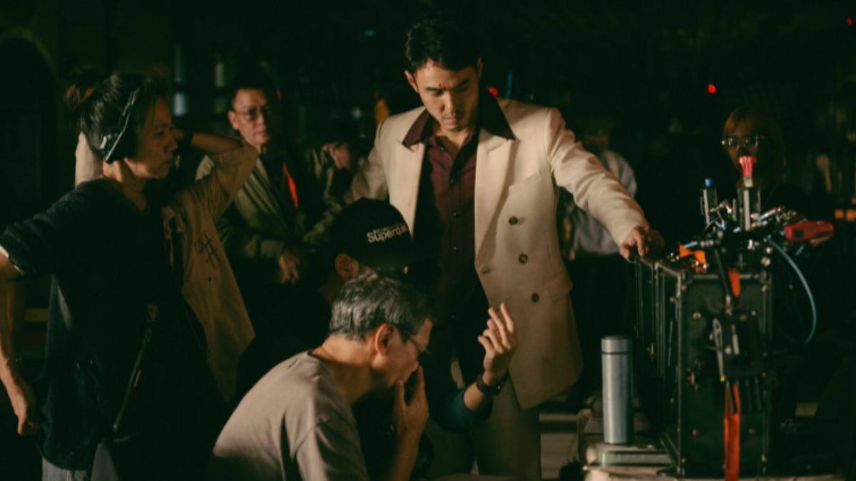 阮經天主演《阿茲海默警探》正在拍攝中。(圖/牽猴子提供)