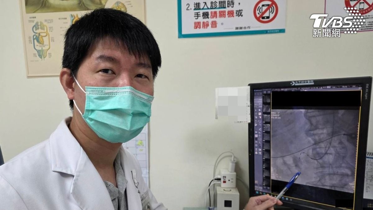 大千綜合醫院心臟內科醫師羅健賢。（圖／TVBS）