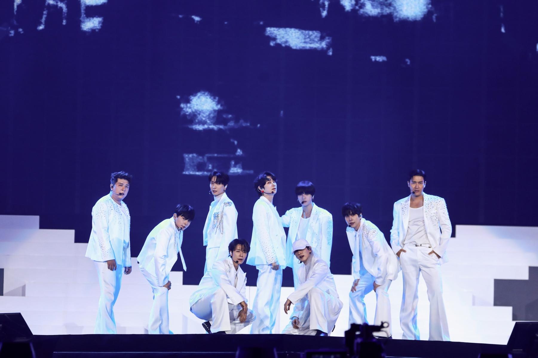 Super Junior上週末連續三天登上臺北大巨蛋。（圖／讀者提供）