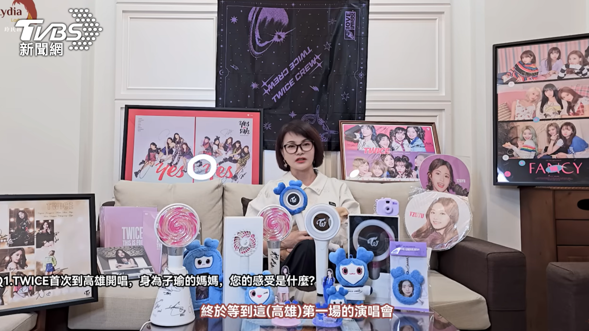子瑜媽媽拍片談起10年來子瑜的心路歷程，坦言很不容易。（圖／畫面翻攝 玲氏物語 Lydia  YouTube）