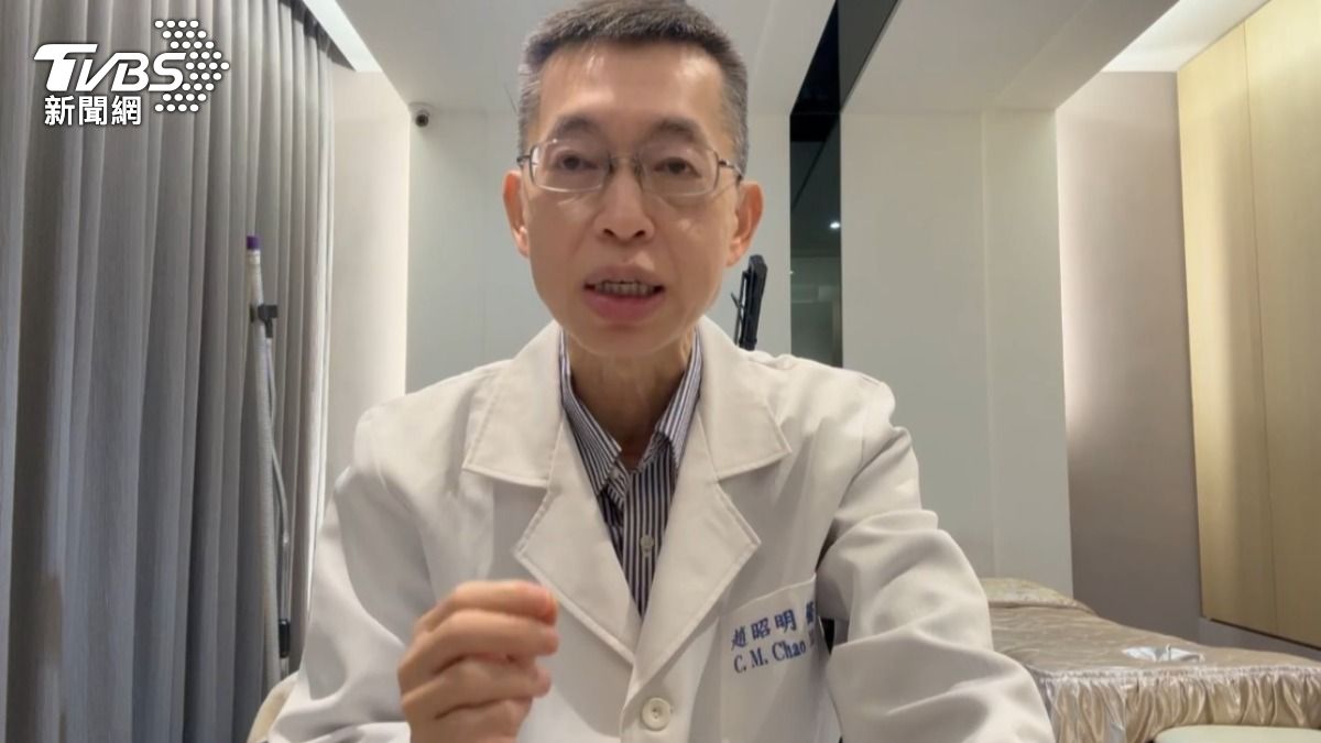 皮膚科醫師趙昭明。(圖/TVBS)