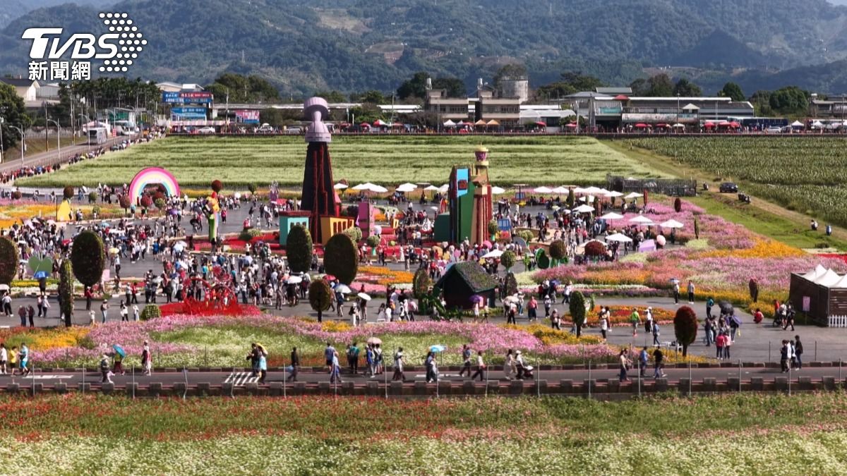 賞花趁現在！下週二25日，北台灣氣溫可能驟降近10度。(圖／台中市觀旅局)