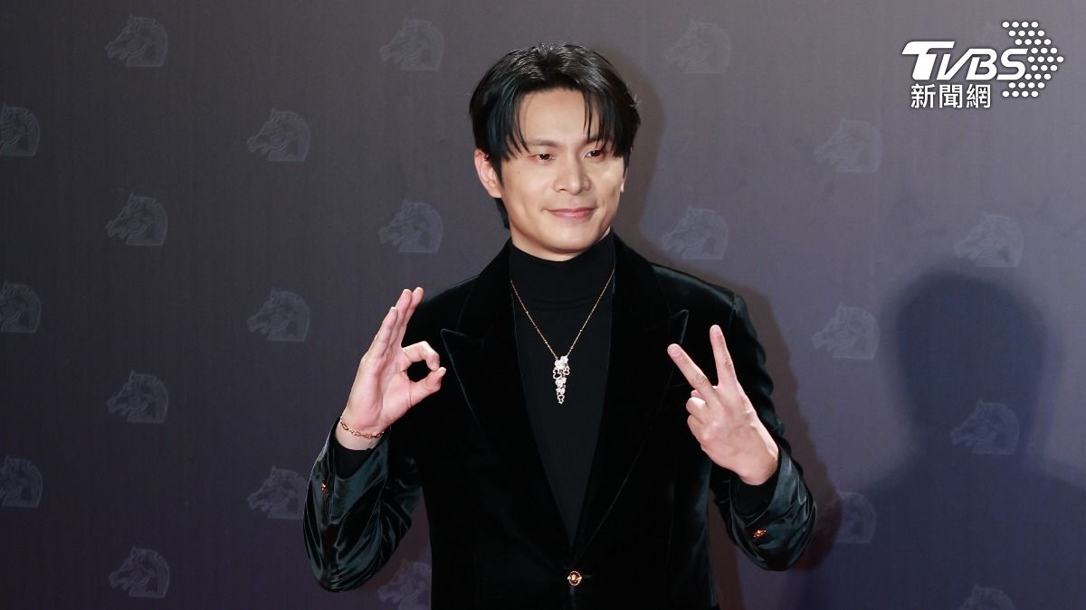 姚淳耀期待和曾敬驊一起抱回最佳男配角獎。(圖/TVBS娛樂組攝)