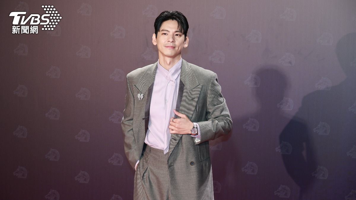金馬62/林柏宏無緣角逐影帝! 灰色西裝大秀「完美比例」帥度破表