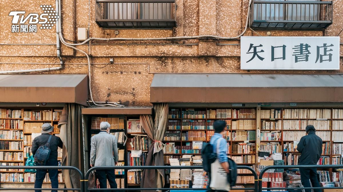 日本的神保町充滿書香氛圍，被評選為全球最酷街區。(示意圖／shutterstock 達志影像)