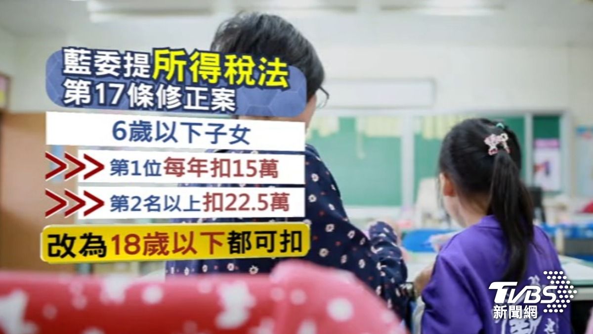 藍委提減稅政策(圖/TVBS資料畫面)