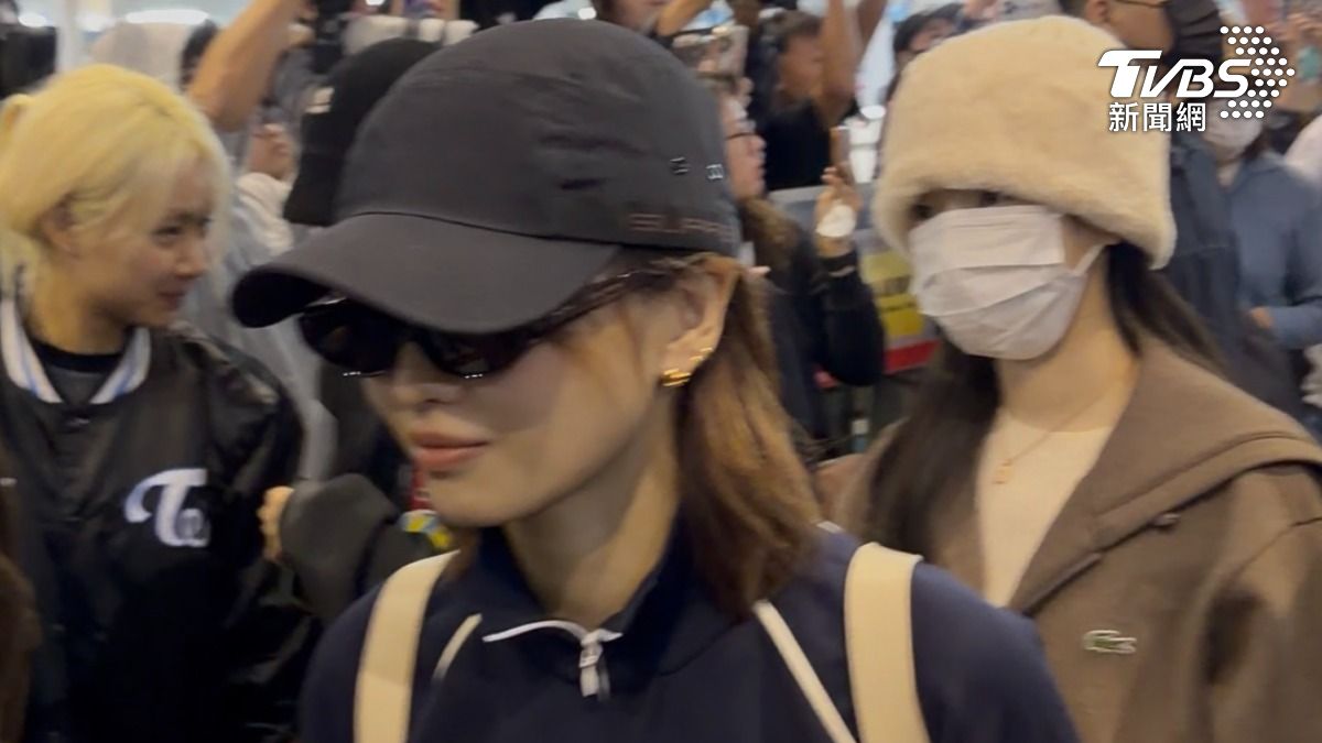 成員MOMO。(圖/TVBS)