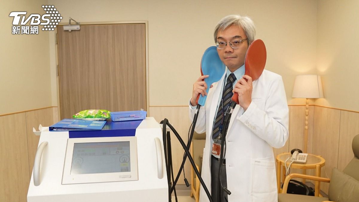 「輕碰就痛」癌末翁受煎熬　電磁波熱療助重獲新生。（圖／新竹中醫大提供）