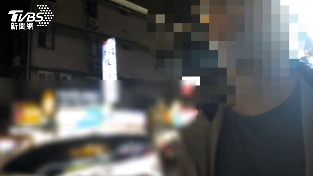 廖男講述事發過程。(圖/TVBS)