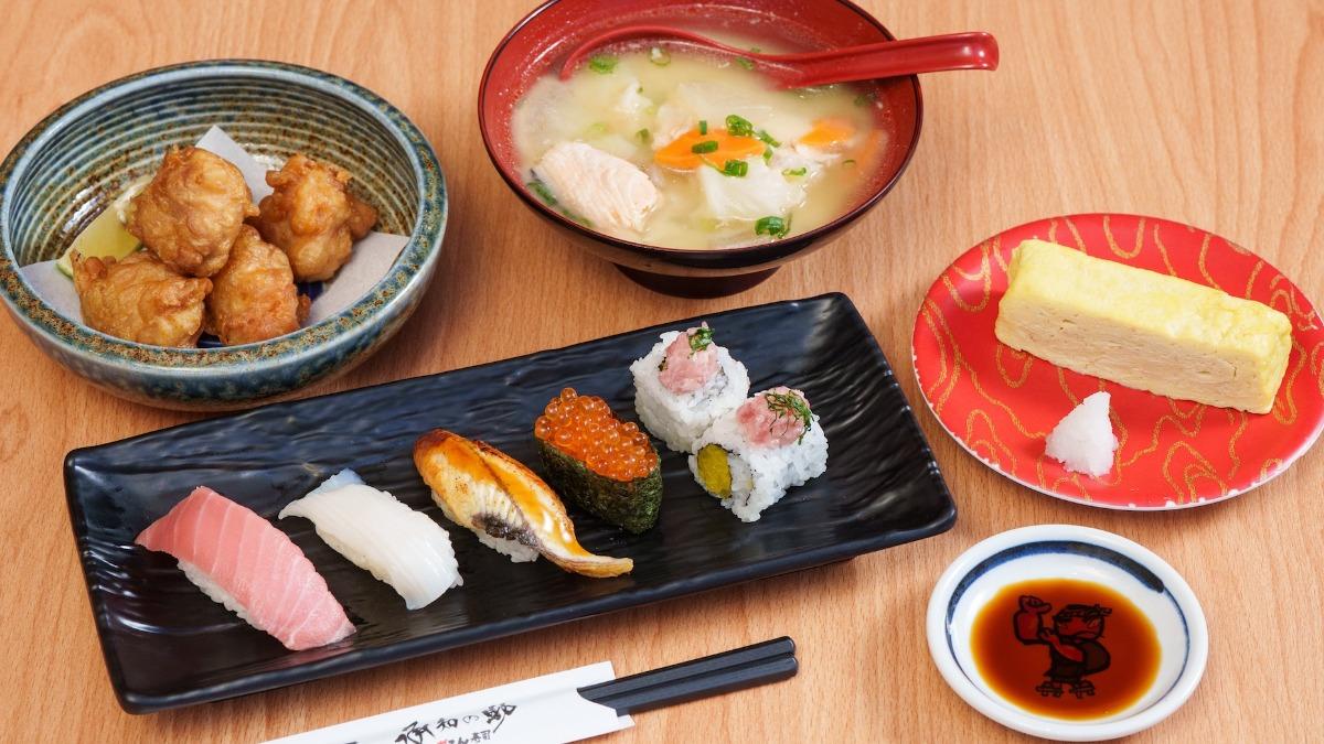 合點壽司推出「總料理長私房特選套餐」。(圖/業者提供)