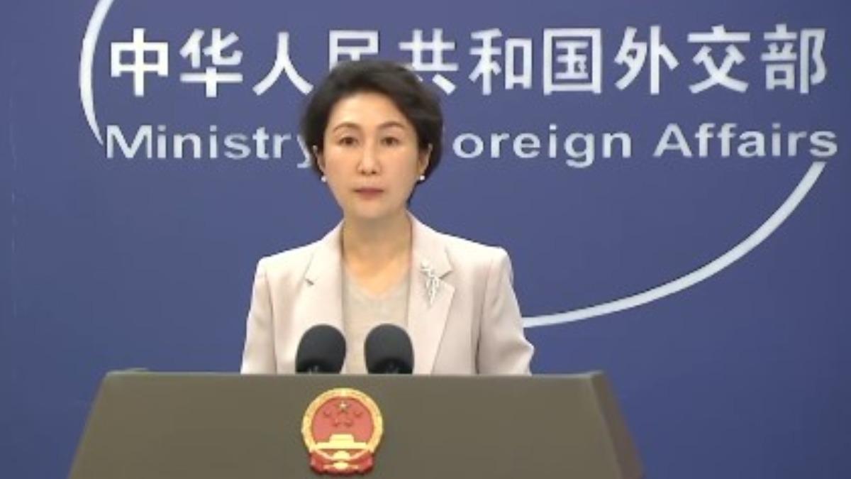 中國外交部發言人毛寧表示,高市早苗的言論破壞合作基礎。(圖/翻攝 央視新聞)