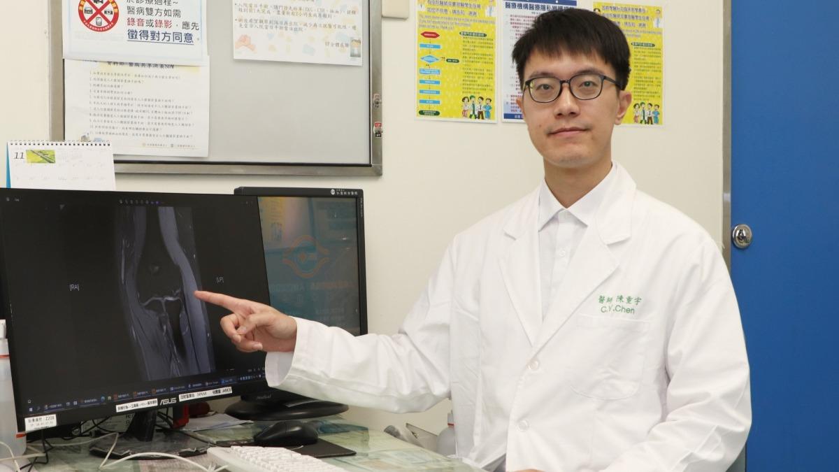 陳重宇表示,外側手肘疼痛並非全是網球肘。(圖/大里仁愛醫院提供)