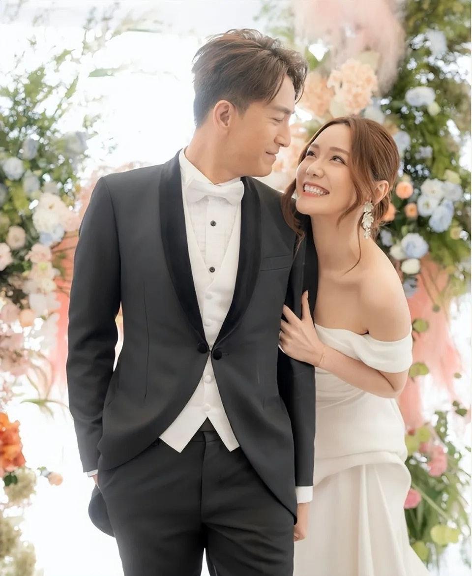 馬國明2023年與湯洛雯結婚。（圖／翻攝自湯洛雯臉書粉專）