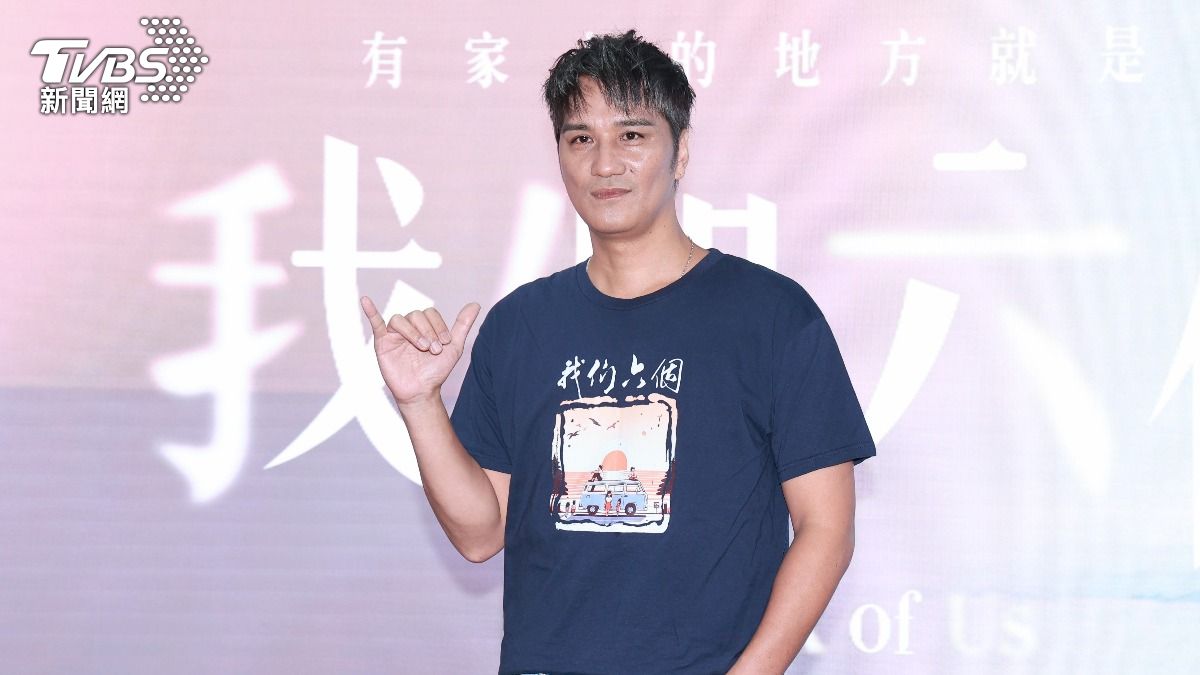 馬志翔跑步莫名被瞪。(圖/趙世平攝)