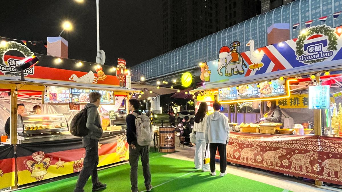 多元美食市集串聯 耶誕歡樂趣味滿分