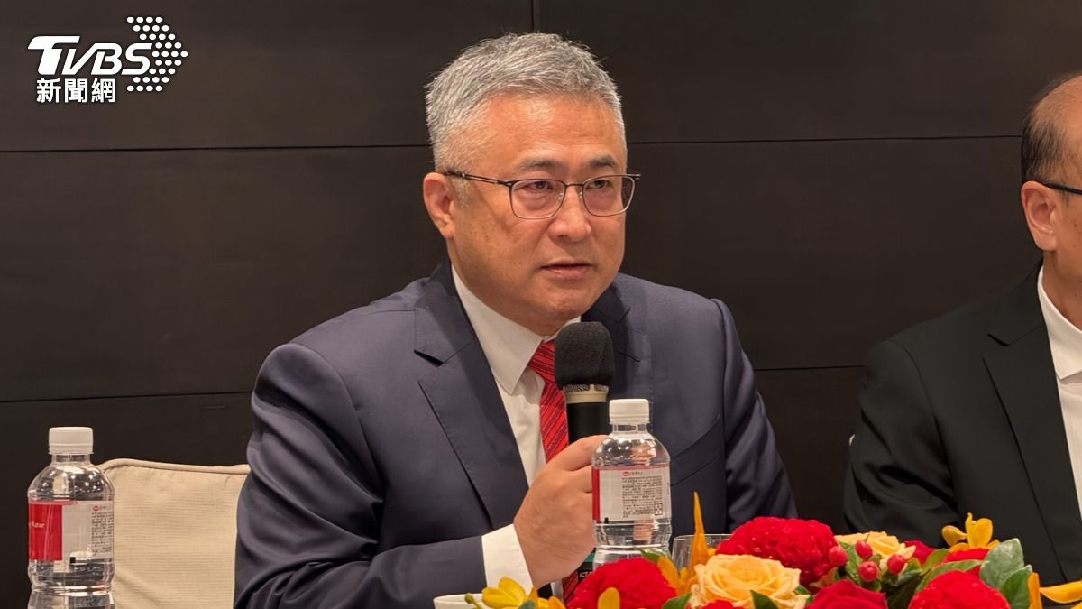 海利普電子董事長謝宇霖。(圖/謝佩穎攝)
