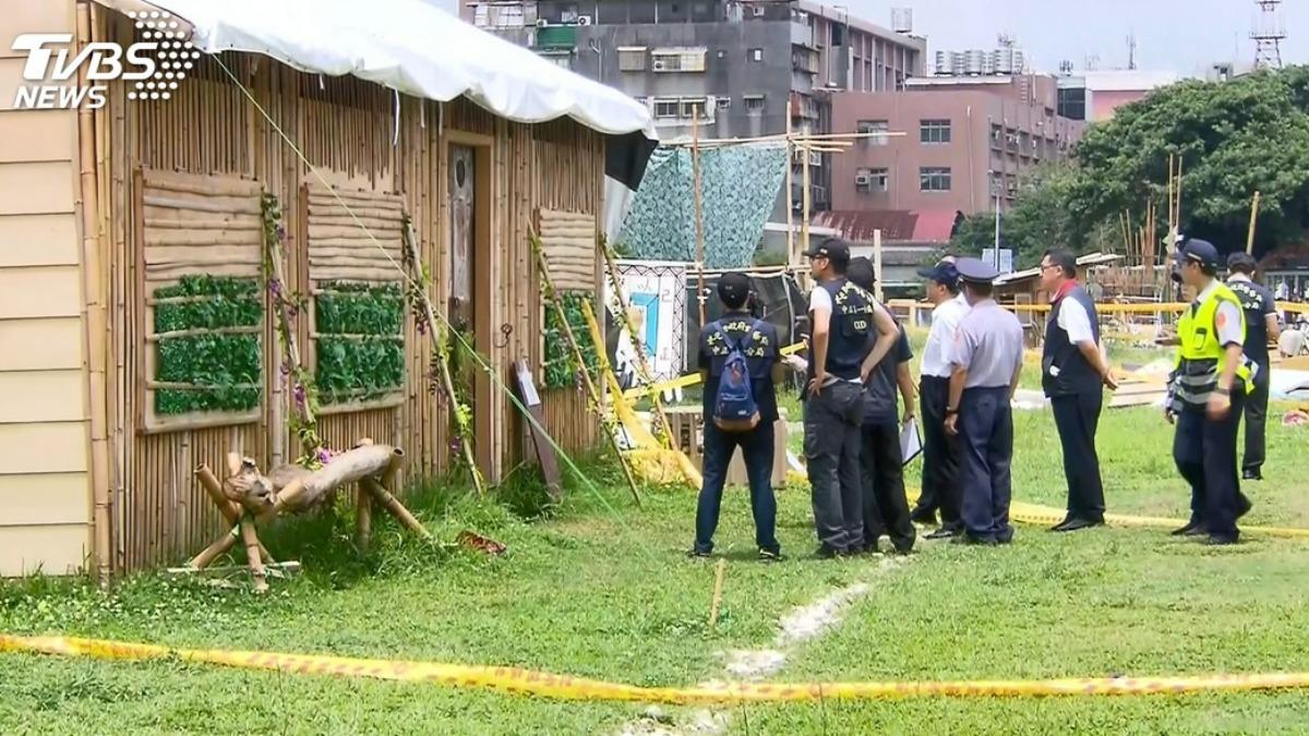分屍地點位於華山文創園區旁的大草原小屋內。(圖/TVBS資料畫面)